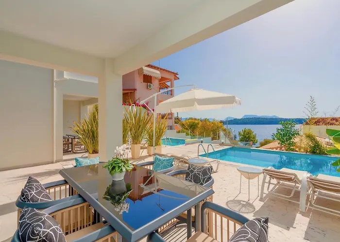 فيلة Luxury Agios Dimitrios With Private Pool By Dadovillas نيدري