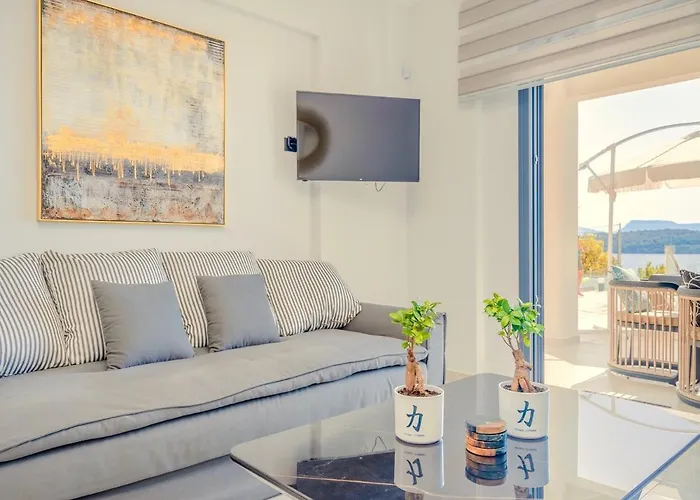 فيلة Luxury Agios Dimitrios With Private Pool By Dadovillas *